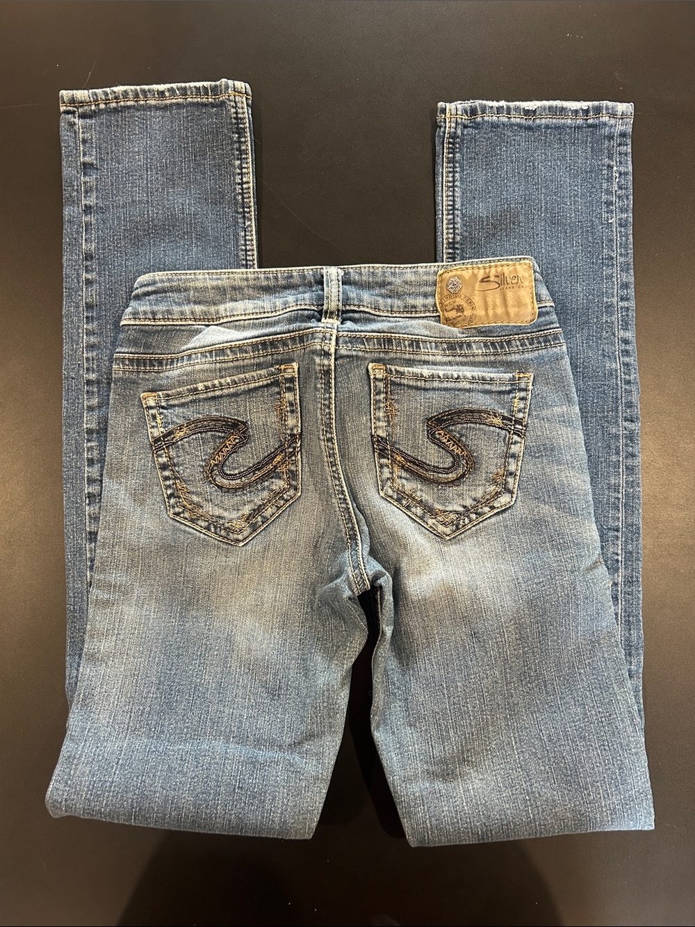 Straight Leg Silver Jeans for Women